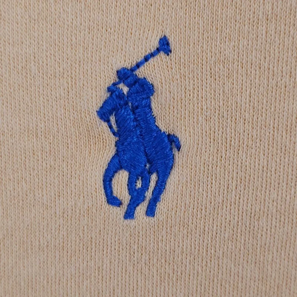 Polo‎ Ralph Lauren Polo Shirt Size 2XB BIG Short Sleeve Peach W/ Blue Pony Logo